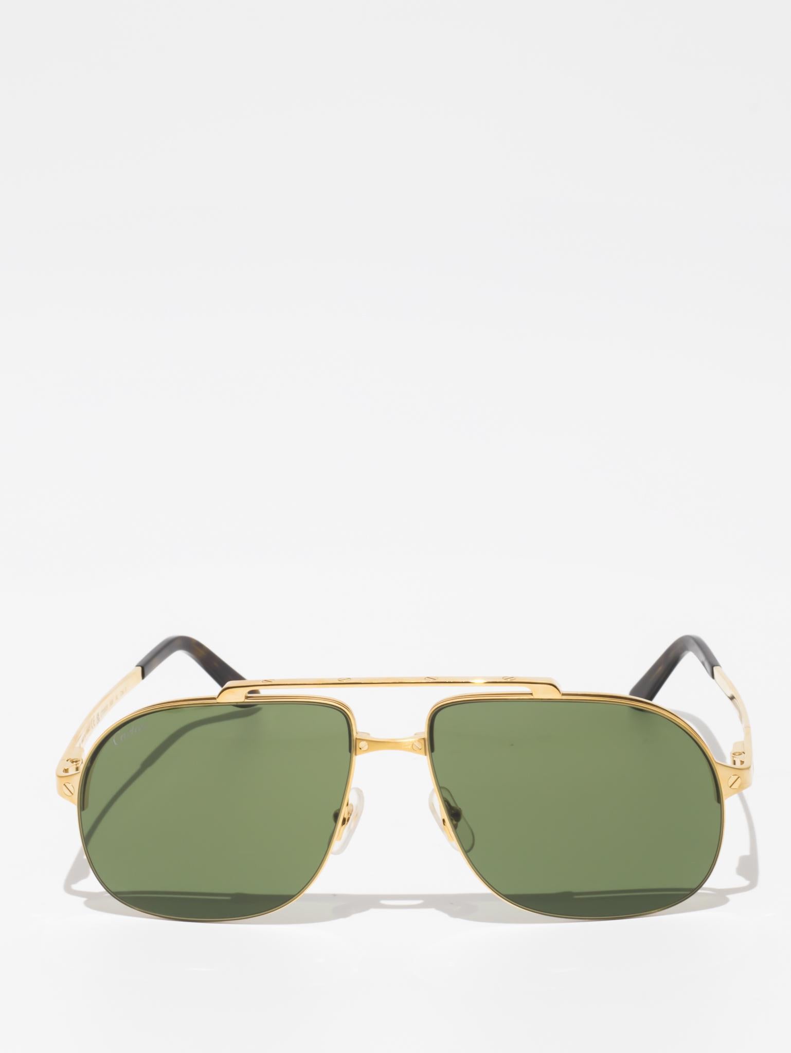 CARTIER | CT0353S 002 | SANTOS DE CARTIER SUNGLASSES