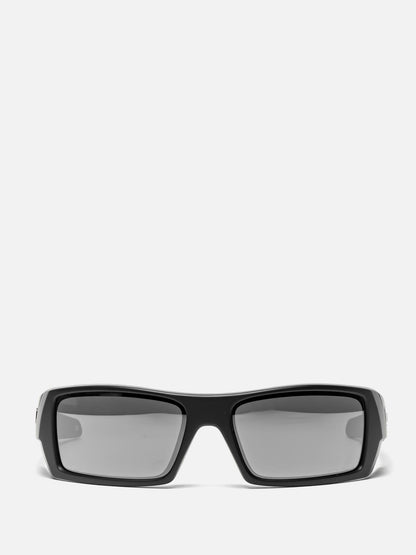 GASCAN MATTE BLACK RECTANGULAR SUNGLASSES