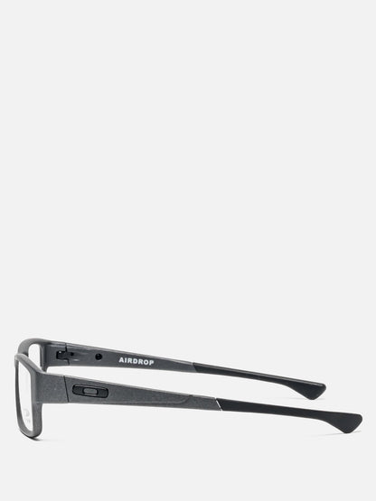 AIRDROP SATIN LIGHT STEEL RECTANGULAR EYEGLASSES