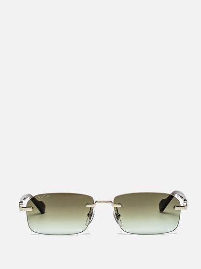 GG1221S 008 | RECTANGULAR FRAME SUNGLASSES