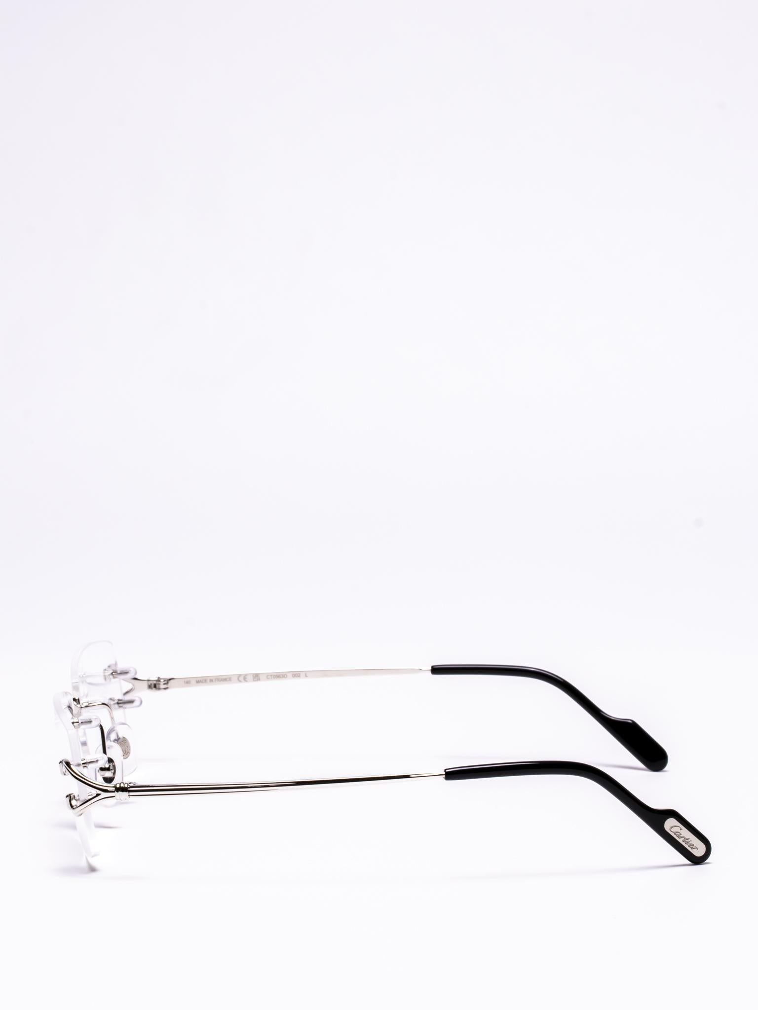 CARTIER CT0563O 002 C DÉCOR EYEGLASSES – Hall of Frames Company