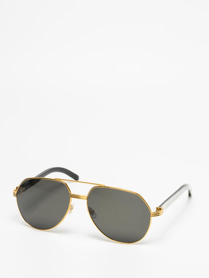 CARTIER | CT0272S 003 | PREMIÈRE DE CARTIER | BUFFALO HORN SUNGLASSES