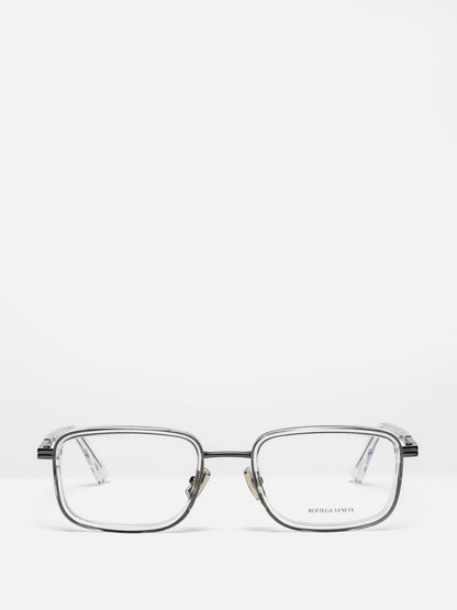 BV1464O 008 RECTANGULAR EYEGLASSES