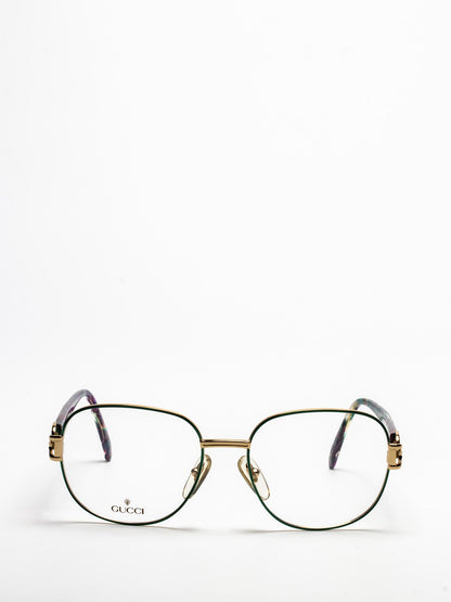 GG 2364 HF4 | GREEN | CIRCLE EYEGLASSES