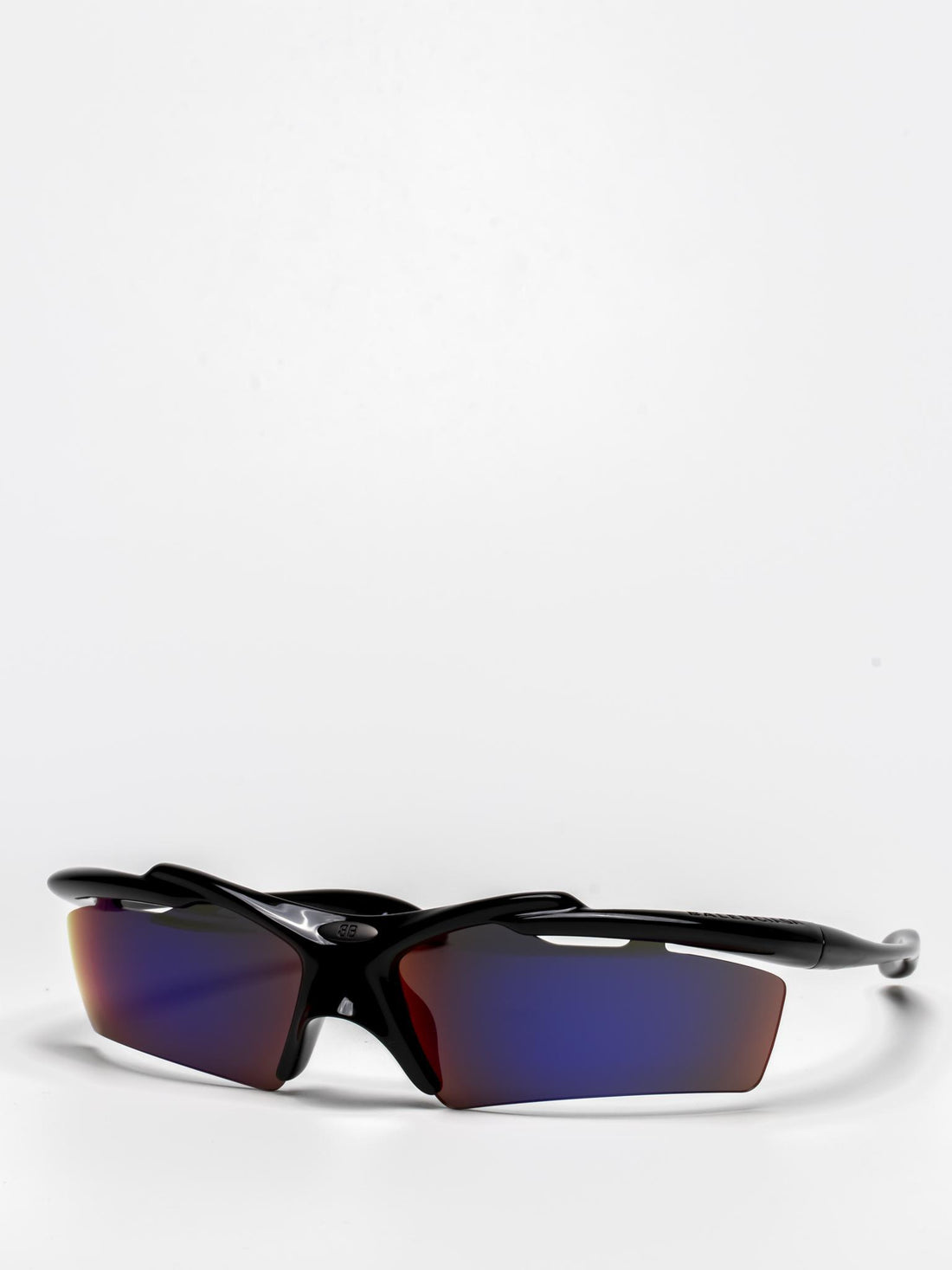 BALENCIAGA | TURBO D-FRAME SUNGLASSES | VIOLET MIRROR | BB0420S 002