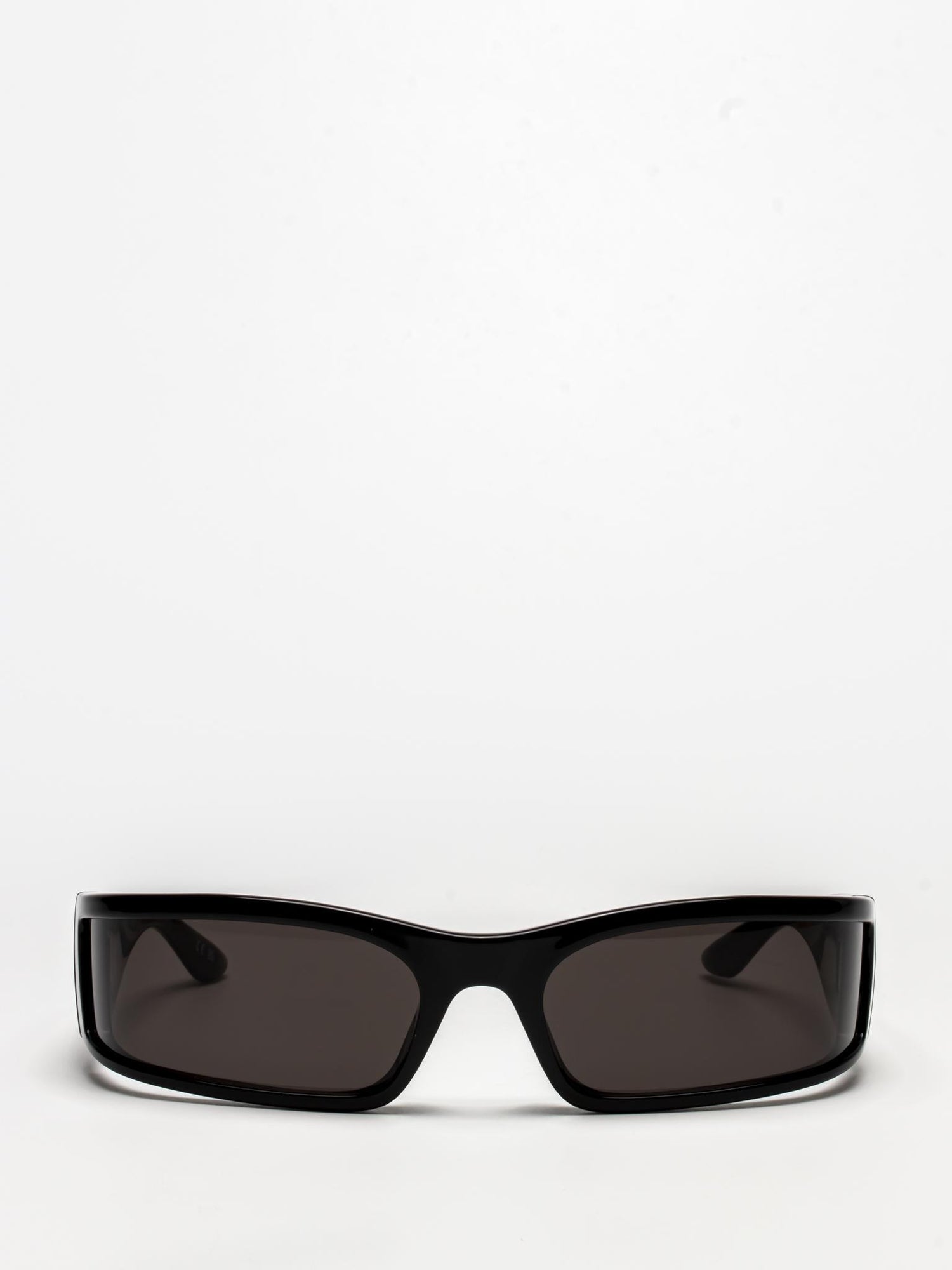 BB0458S 001 | BLACK | RECTANGULAR WRAP SUNGLASSES