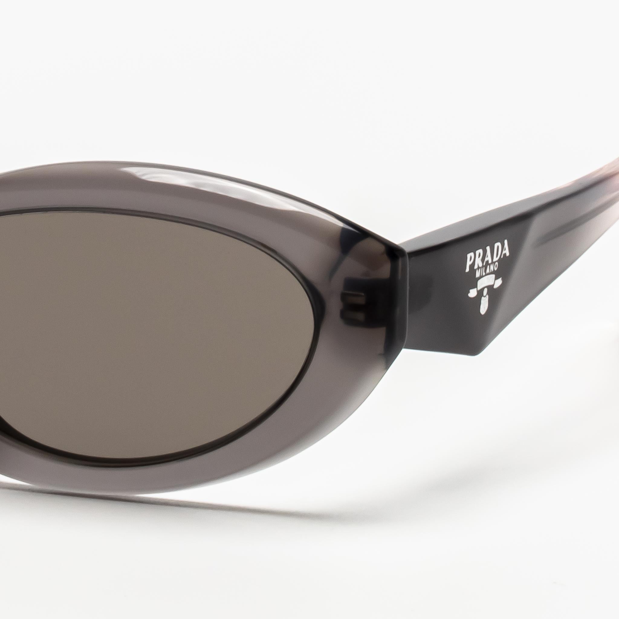 小物 Archive PRADA halfrim oval sunglasses PRADA EYEWEAR Oval-frame acetate sunglasses | NET-A-PORTER