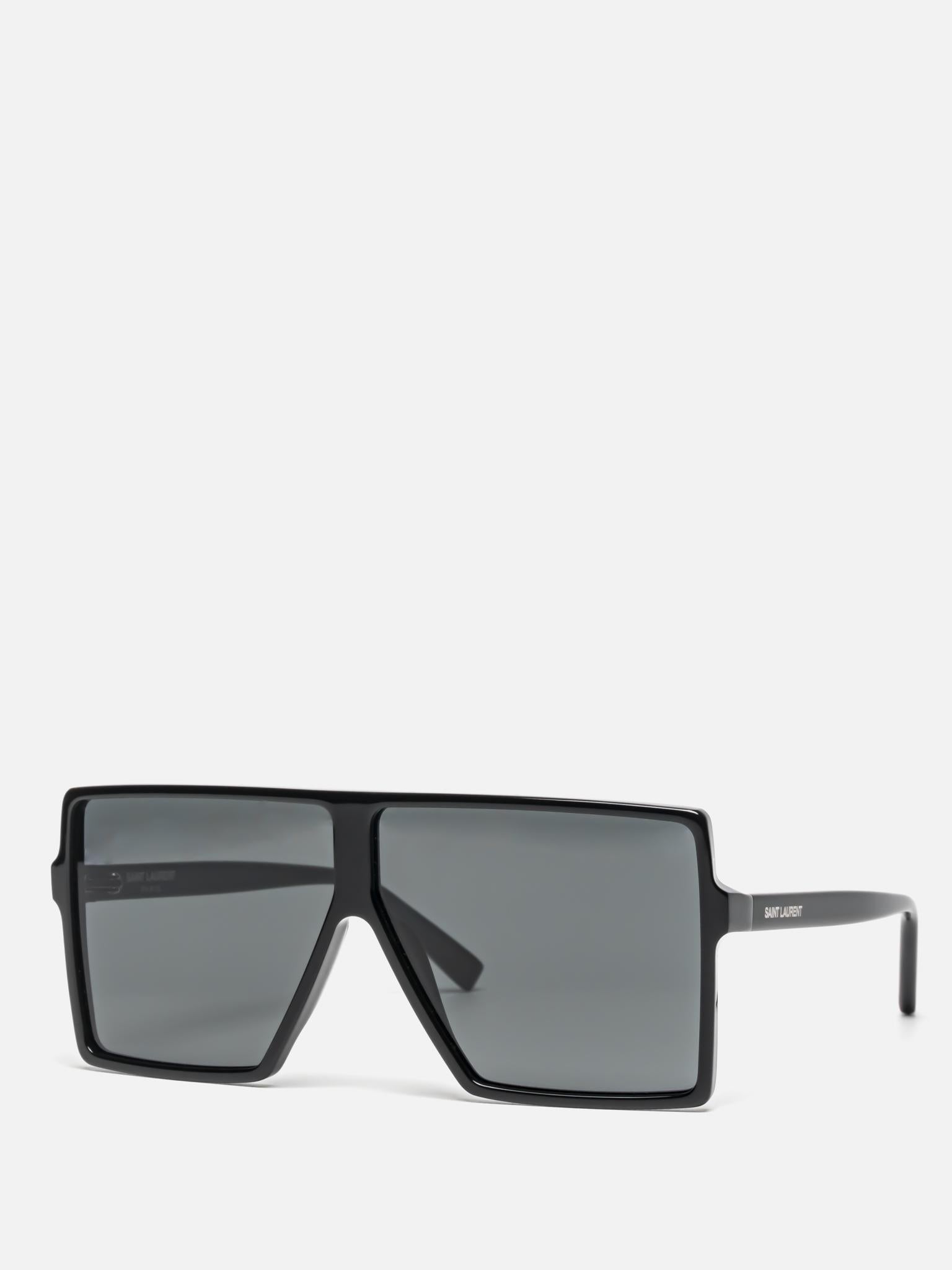 SL 909 BETTY S 001 BLACK SQUARE SUNGLASSES