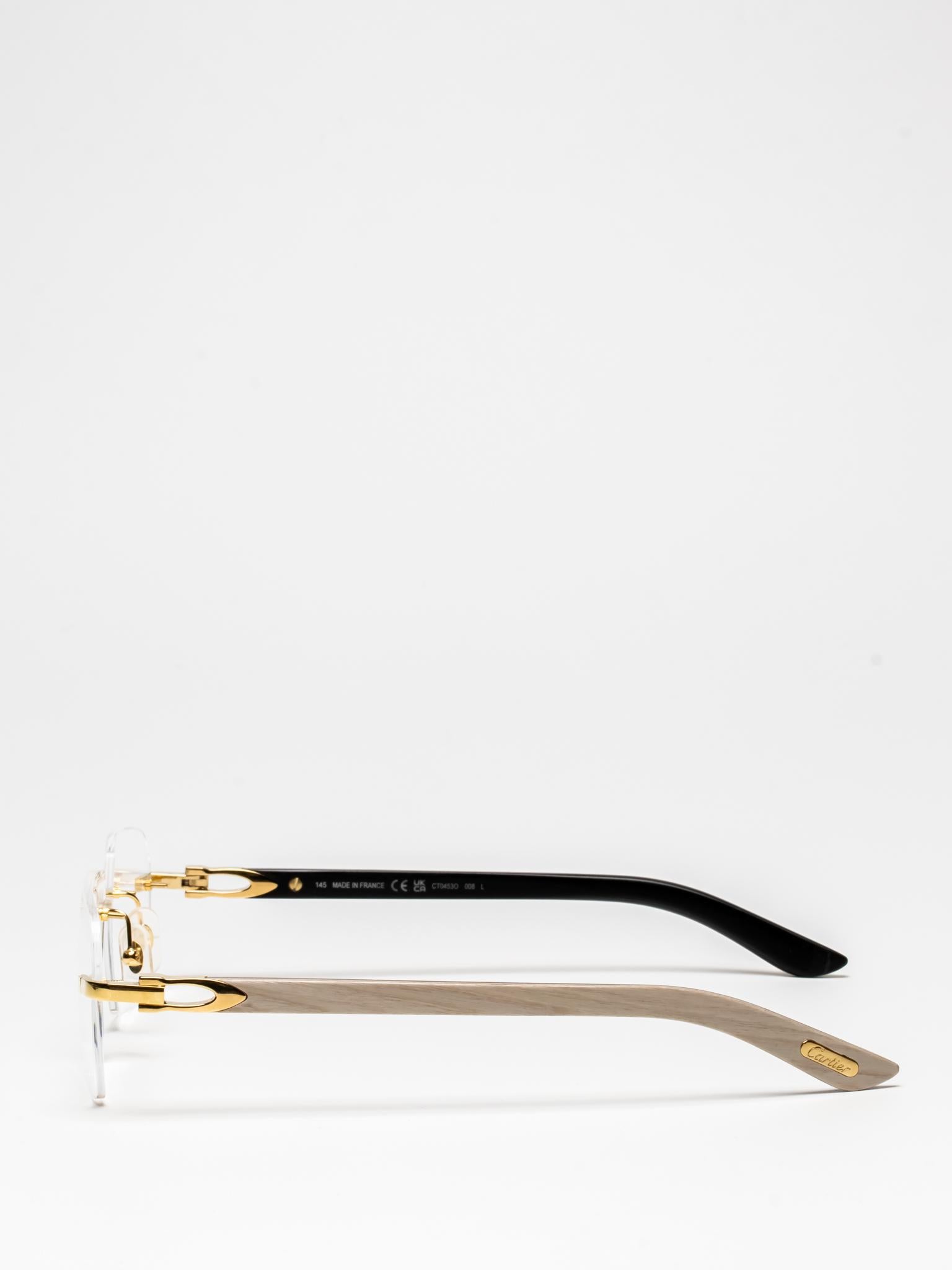 CARTIER | CT0453O 008| C DÉCOR EYEGLASSES