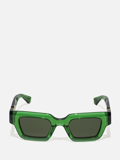 BV1230S 002 HINGE ACETATE SQUARE SUNGLASSES