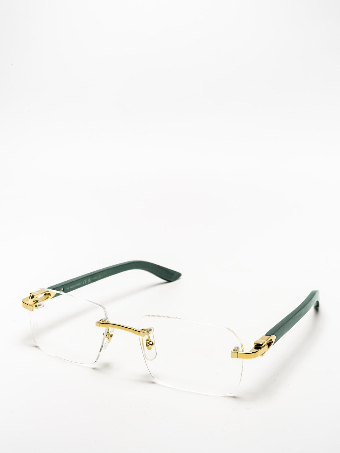 CARTIER | CT0453O 005 | C DÉCOR EYEGLASSES | WOOD EYEGLASSES