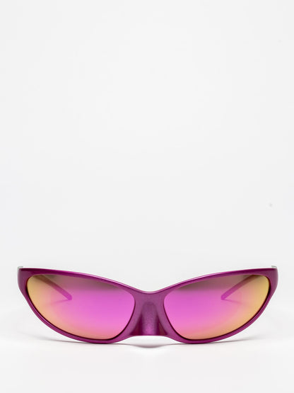 BALENCIAGA | OVAL SUNGLASSES | PINK | BB0349S 007