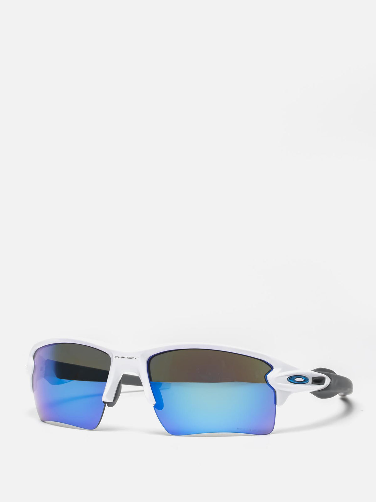 FLAK 2.0 XL WHITE GREY WRAP SUNGLASSES