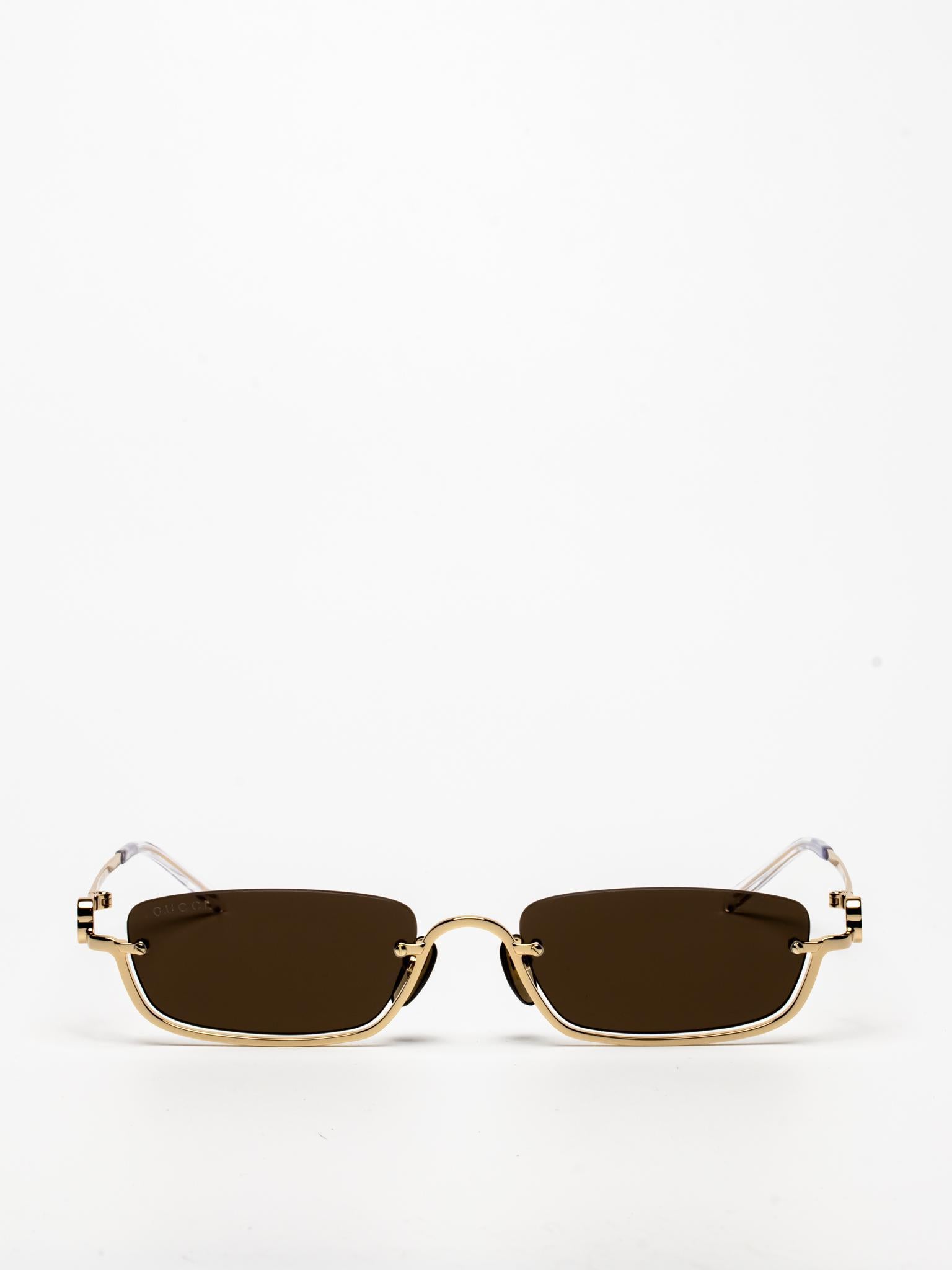 GUCCI | GG1278S 001 | RECTANGULAR FRAME SUNGLASSES