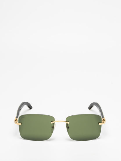 CARTIER | CT0030RS 002 | C DÉCOR | BUFFALO HORN SUNGLASSES