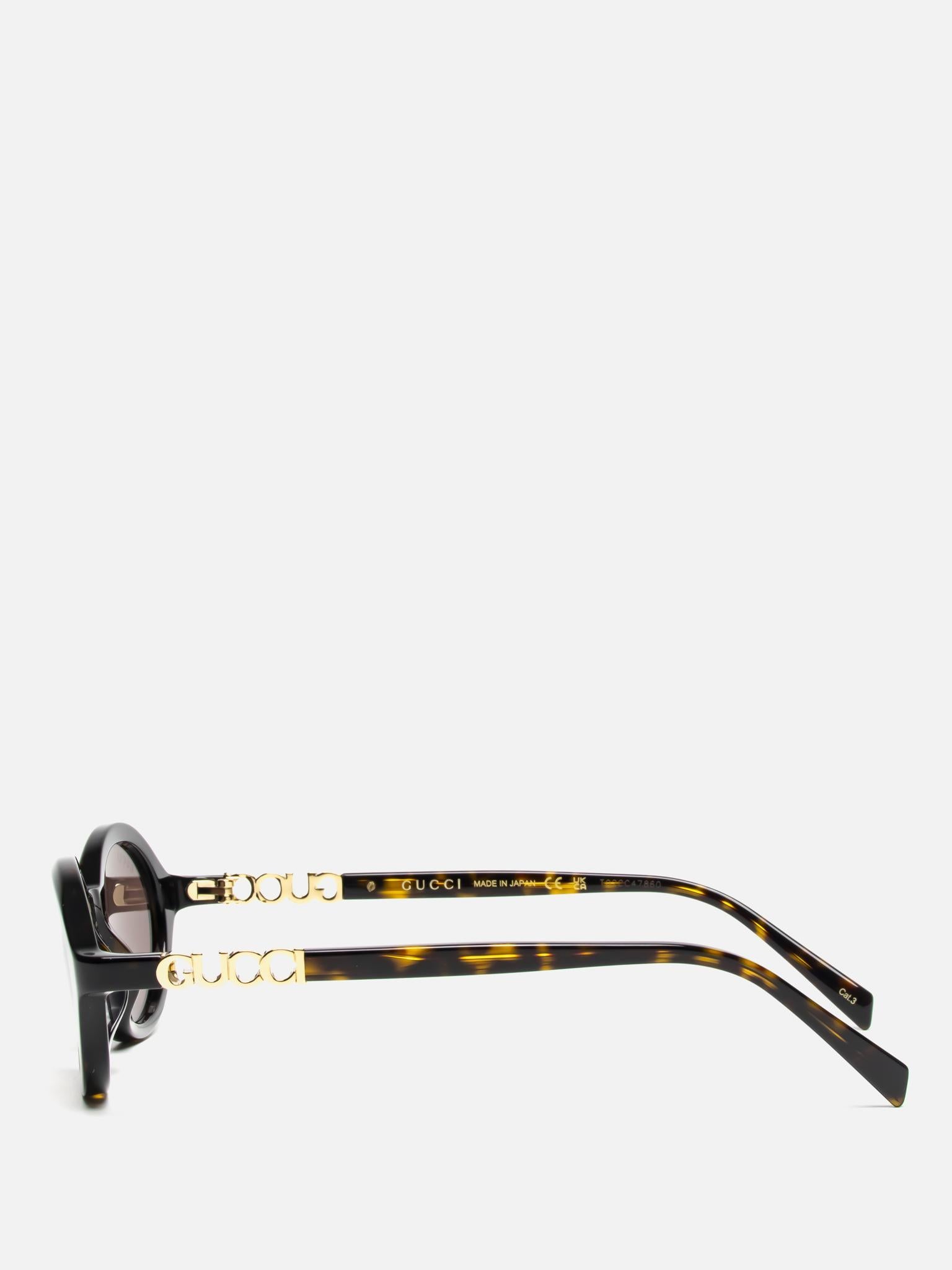 GG2153S 002 OVAL SUNGLASSES