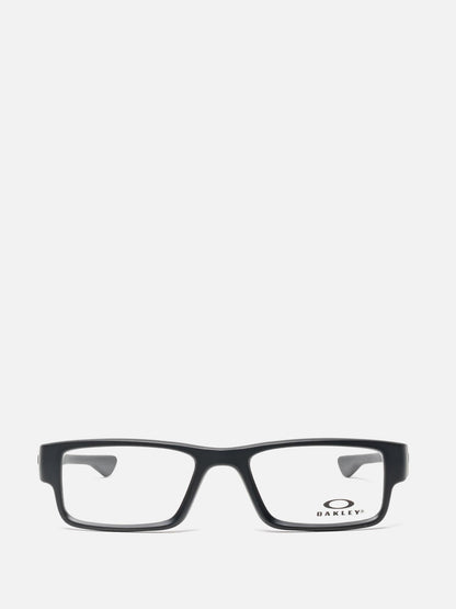 AIRDROP SATIN BLACK RECTANGULAR EYEGLASSES