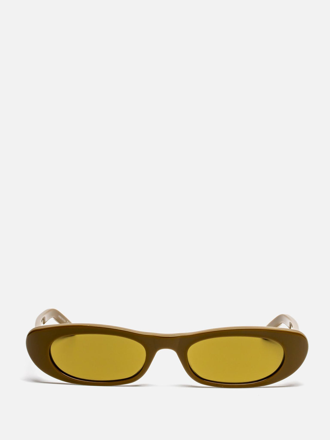 SL 557 006 BROWN OVAL SUNGLASSES