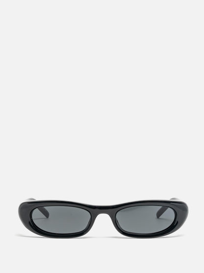 SL 557 SHADE PLUMP 001 OVAL SUNGLASSES