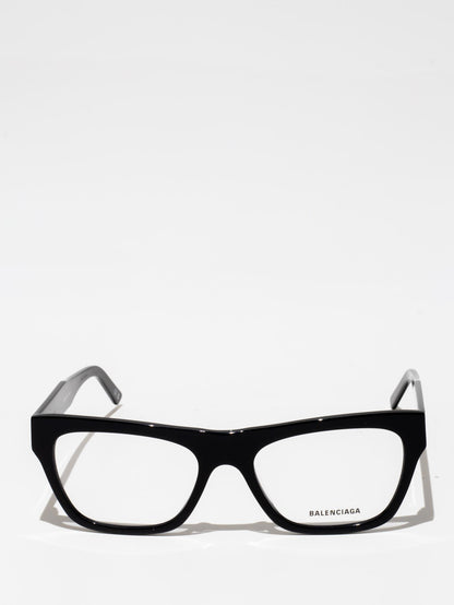 BALENCIAGA | BB0308O 001 | SQUARE EYEGLASSES | BLACK