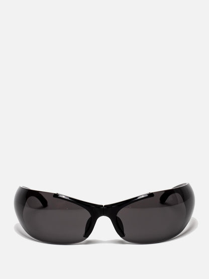 BB0454S 001 BLACK WRAP SUNGLASSES