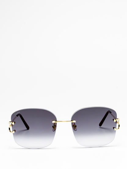 CARTIER | CT0037RS 001 | C DÉCOR SUNGLASSES