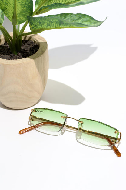 CARTIER C DÉCOR GOLD CUSTOM LENSES - CT0092O - Customized by Hall of Frames