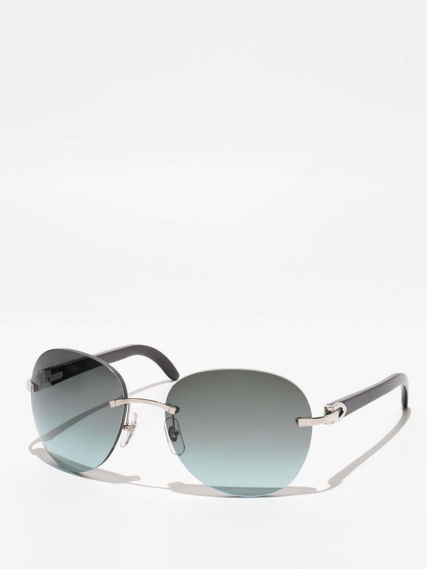 CARTIER | CT0025RS 001 | C DÉCOR | BUFFALO HORN SUNGLASSES