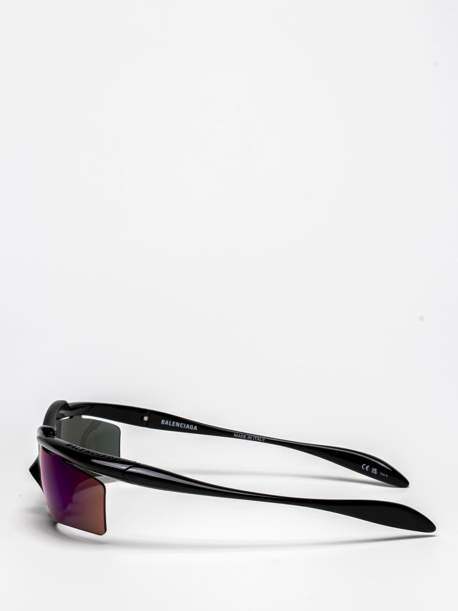 BALENCIAGA | TURBO D-FRAME SUNGLASSES | VIOLET MIRROR | BB0420S 002