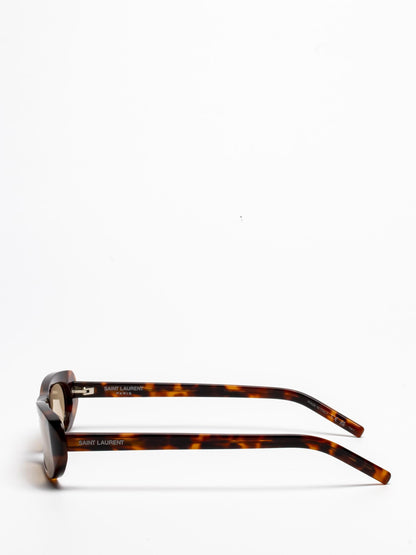 SL 557 008 | DARK HAVANA | OVAL SUNGLASSES