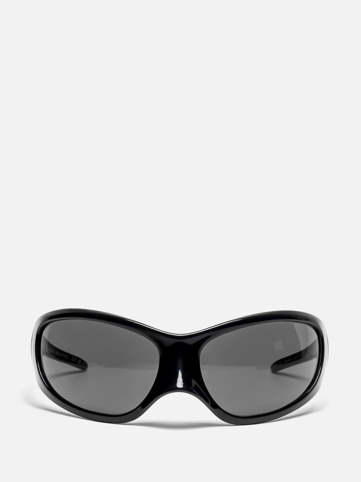 BB0252S 001 BLACK SKIN XXL CAT SUNGLASSES
