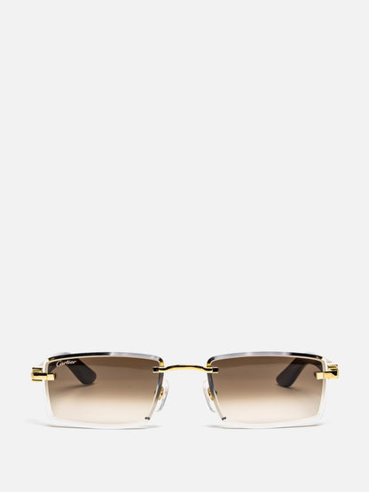 CT0582S 003  C DÉCOR  WOOD SUNGLASSES
