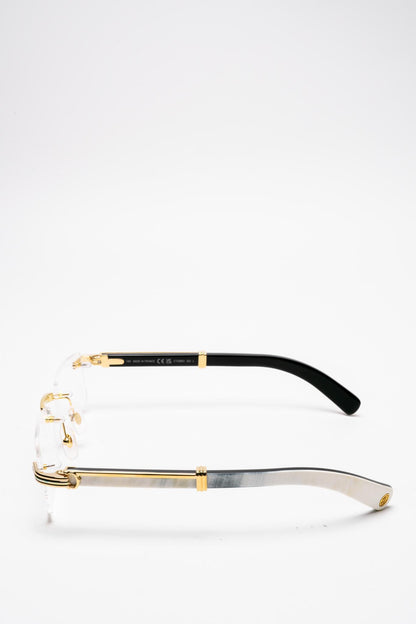 CARTIER | CT0485O 003 | PREMIÈRE DE CARTIER | BUFFALO HORN EYEGLASSES