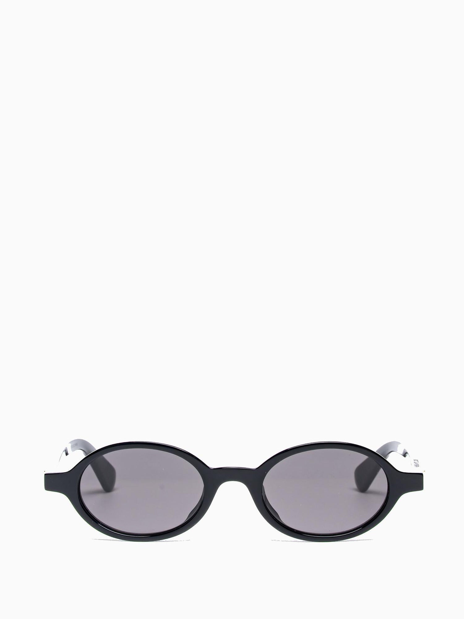 BV1388S 001 BLACK OVAL SUNGLASSES