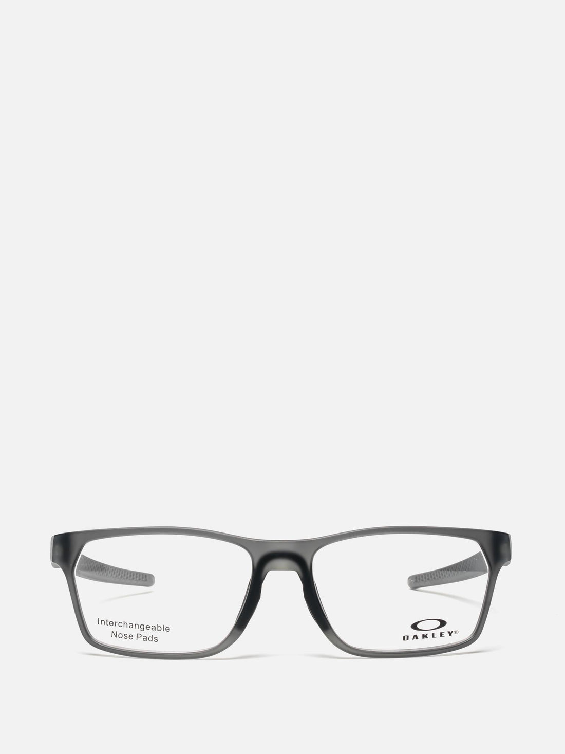 HEX JECTOR SATIN GREY SMOKE OX8032-0255 RECTANGULAR EYEGLASSES