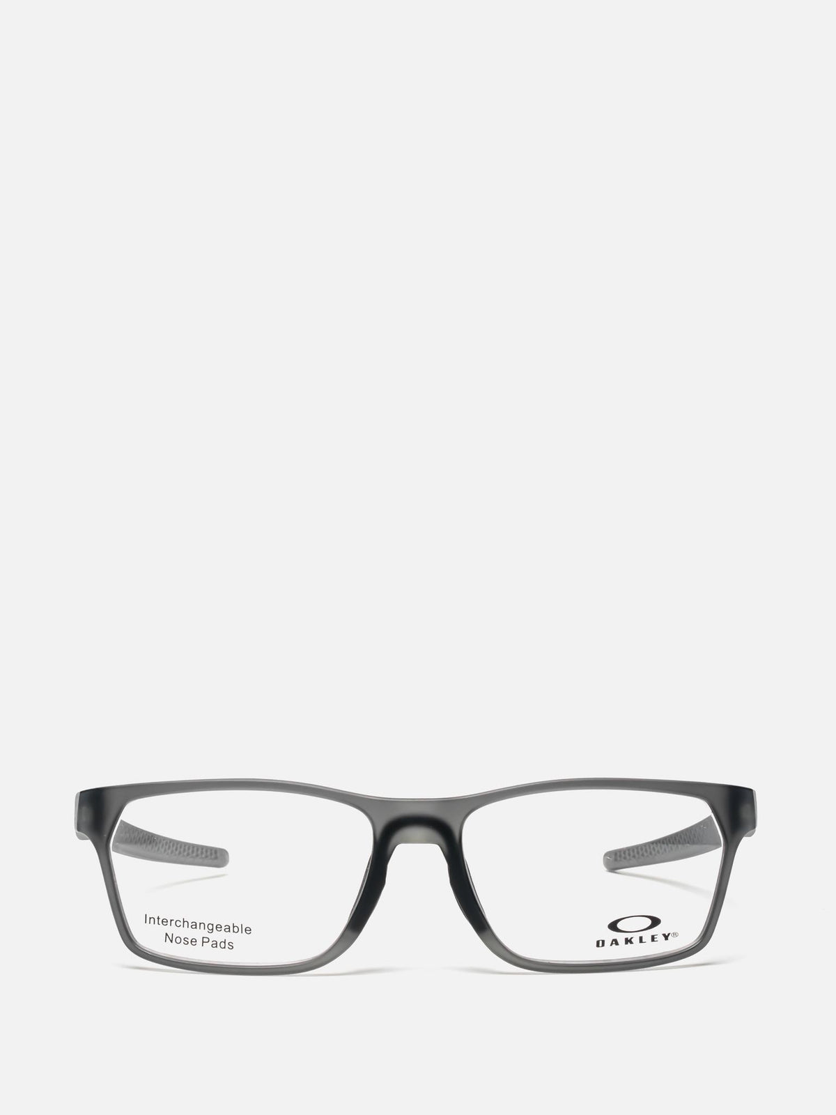 HEX JECTOR SATIN GREY SMOKE OX8032-0255 RECTANGULAR EYEGLASSES