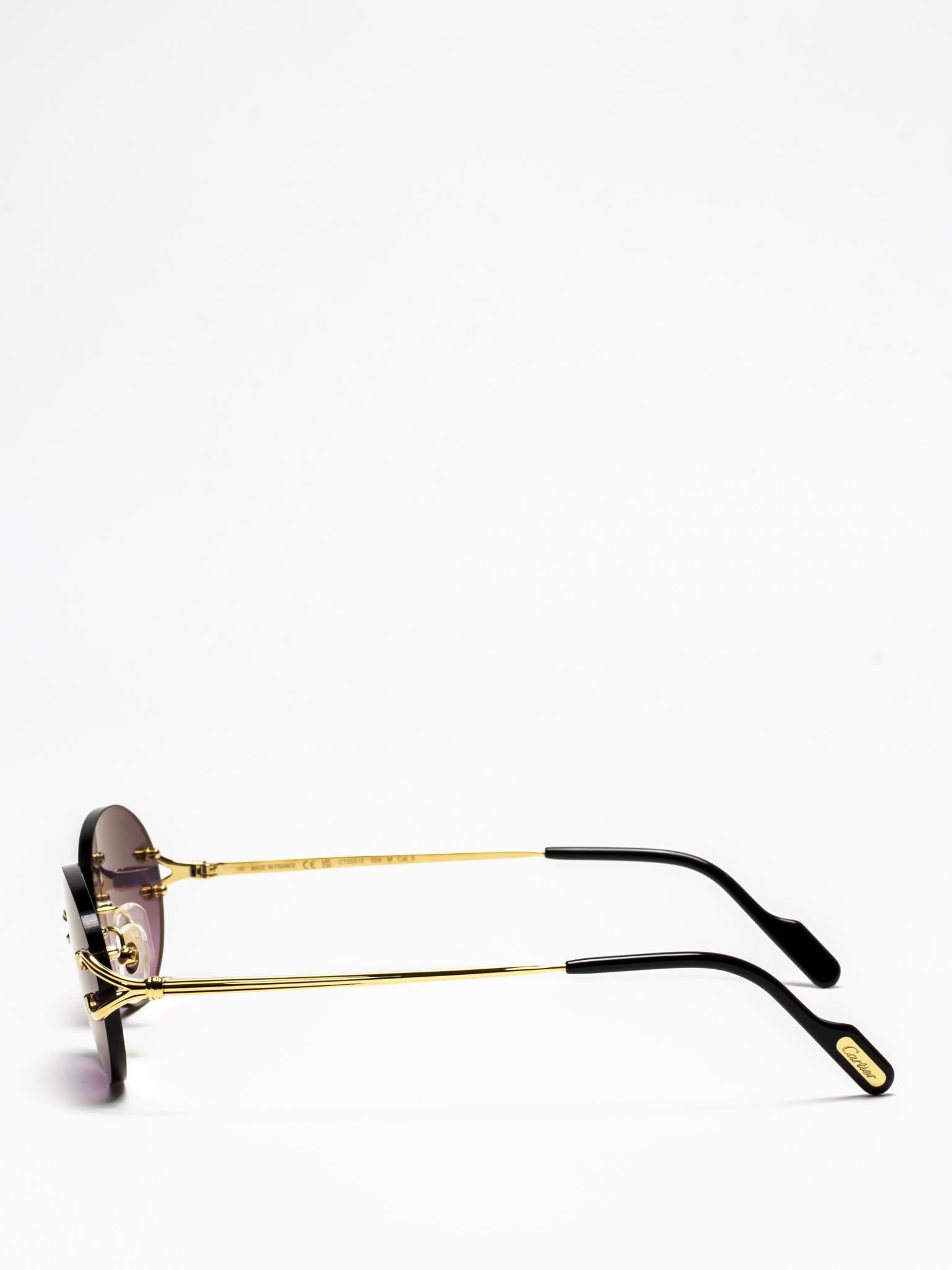 CARTIER | CT0551S 004 | C DÉCOR SUNGLASSES – Hall of Frames Company