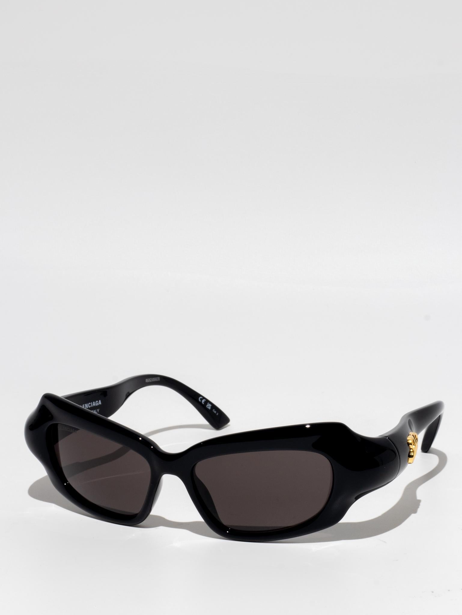 BALENCIAGA | BB0354S 001 | OVAL CAT EYEGLASSES | BLACK