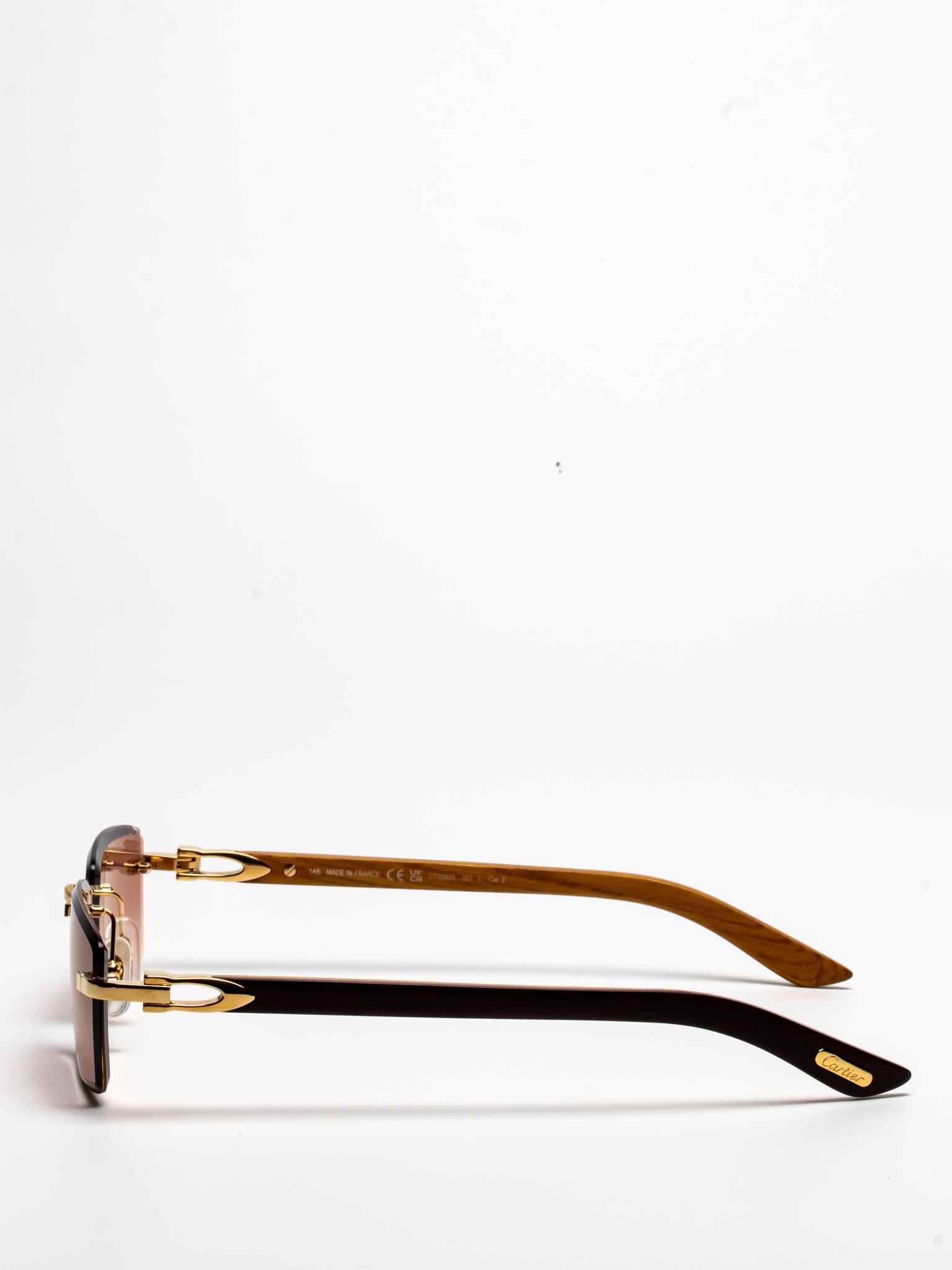 CT0582S 002 | C DÉCOR | WOOD SUNGLASSES