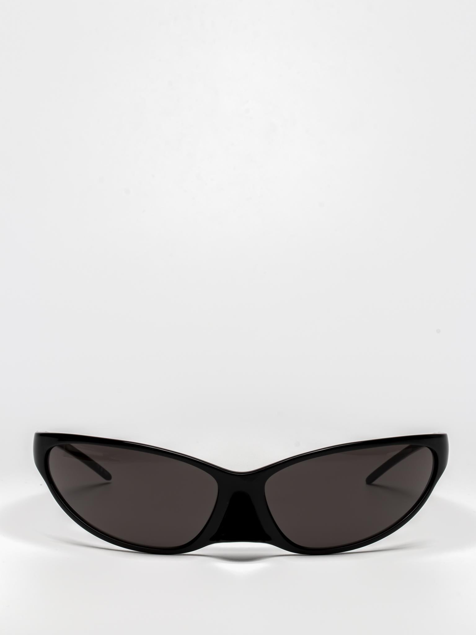 BALENCIAGA | OVAL SUNGLASSES | BLACK | BB0349S 001