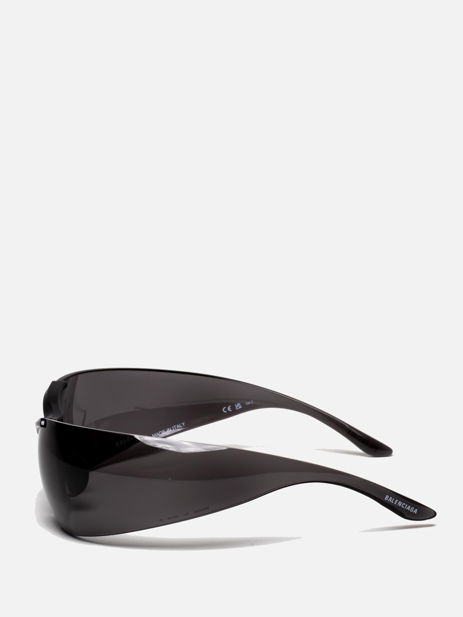 BB0454S 001 BLACK WRAP SUNGLASSES