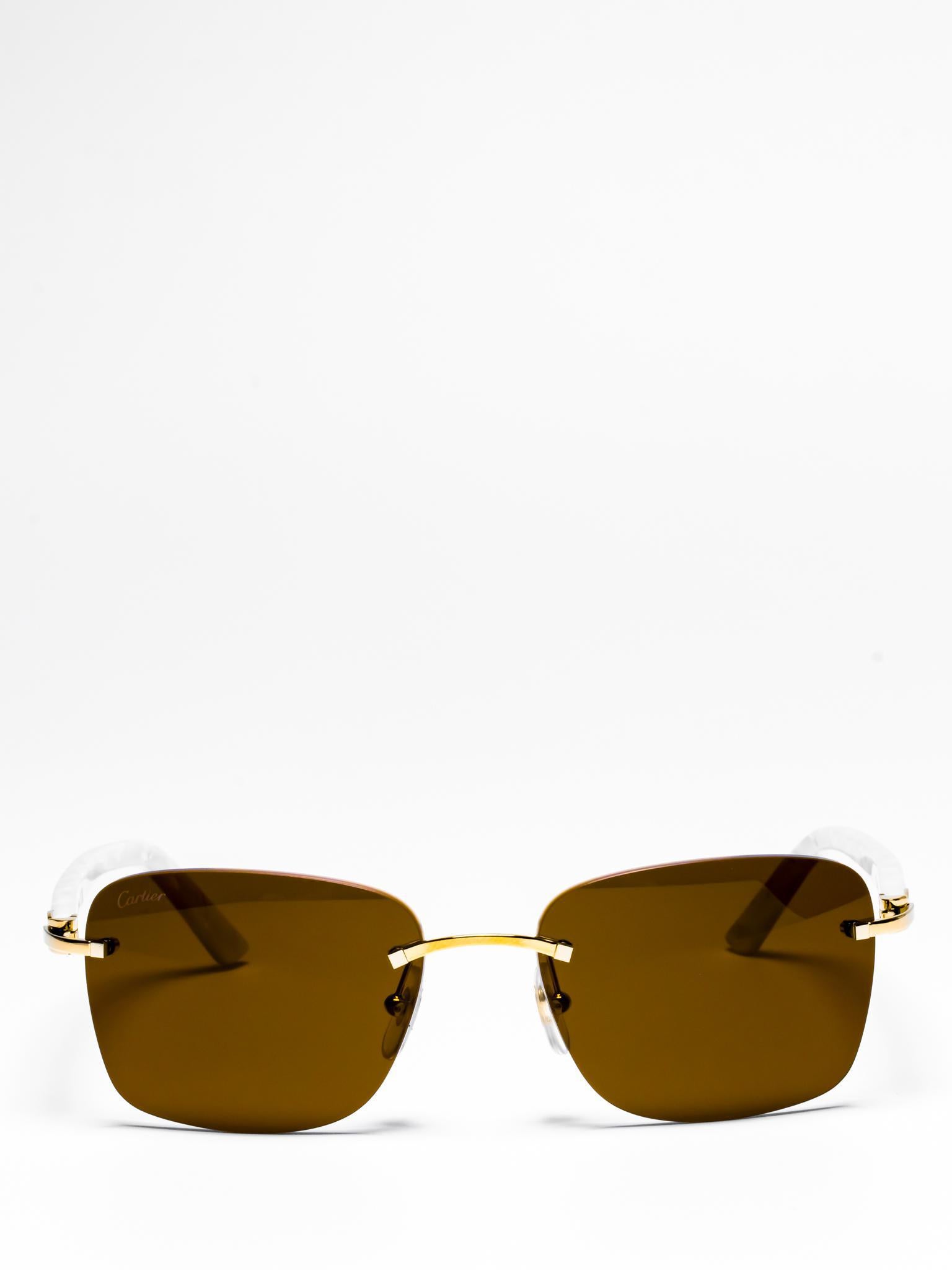 CARTIER | CT0034RS 001 | C DÉCOR SUNGLASSES
