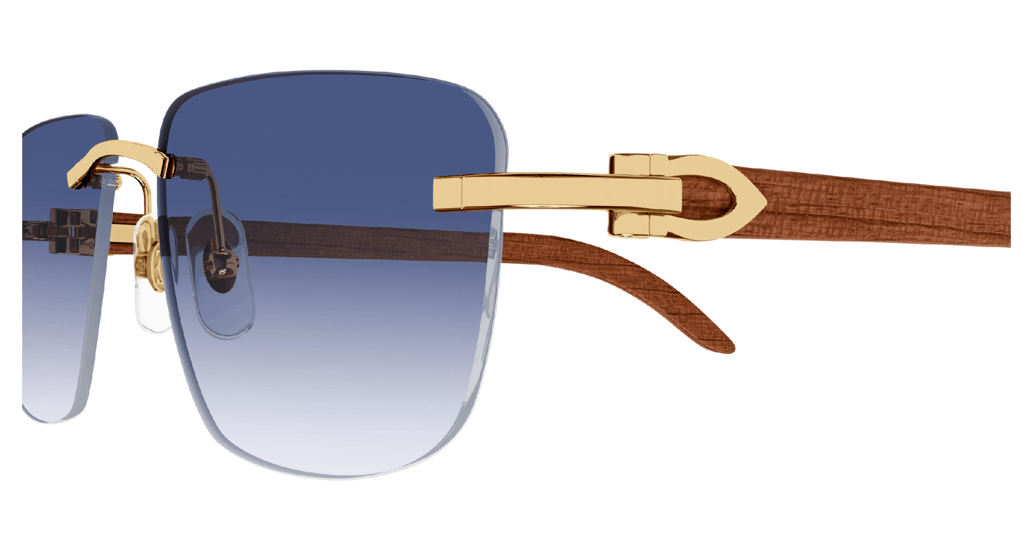 Cartier buffalo wood clearance glasses