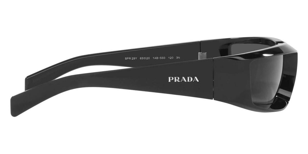 PRADA PR 17WS 1AB5SO Black Dark Grey Lens UNISEX Sunglasses AUTHENTIC NEW |  eBay