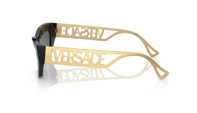 90s Vintage Logo Cat-Eye Sunglasses